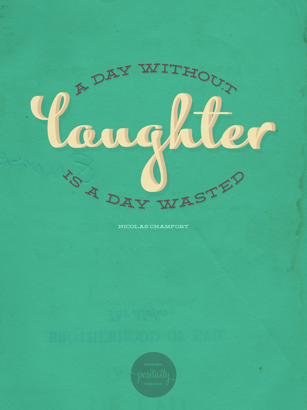 25: A day without laughter | Nicholas Chamfort
