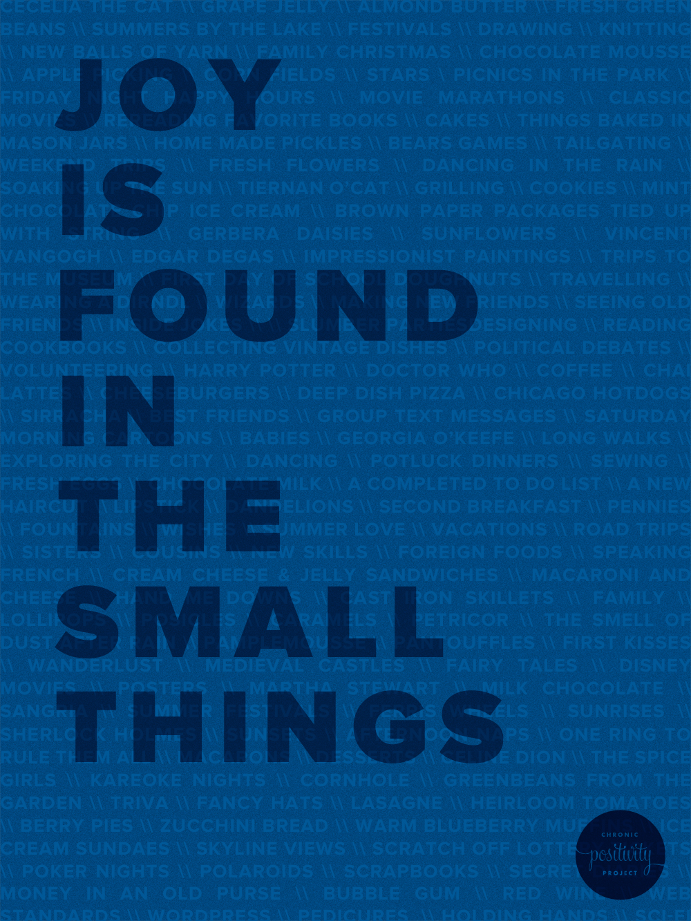 31: Find joy in the small things (a lesson from WMC Fest)