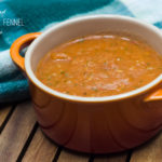 gluten-free, dairy-free, vegan roasted tomato fennel soup