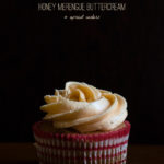 gluten-free almond cakes with a delicate honey merengue buttercream | a recipe from frannycakes
