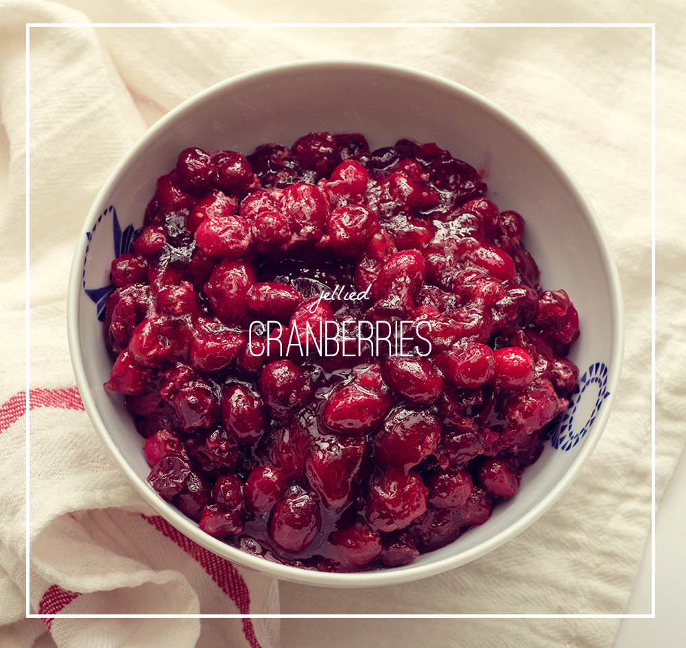 jellied cranberries | a gluten-free recipe from frannycakes